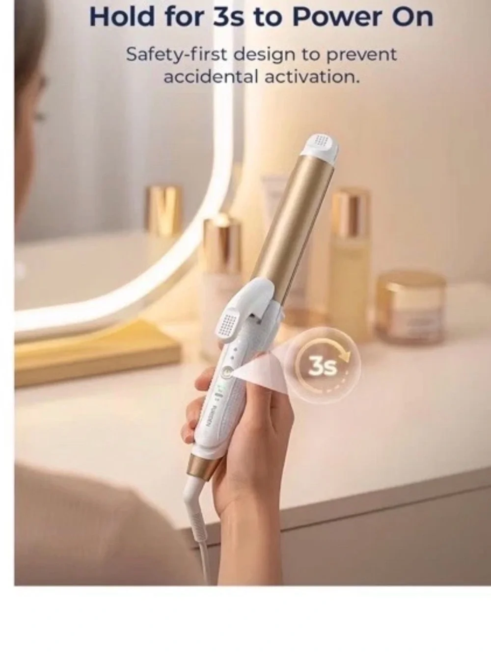 Furiden Lite dual voltage 2 in 1 curling iron and flat iron travel styler new